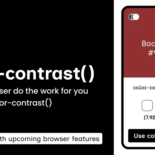 Contrast-color CSS : Improve web readability
